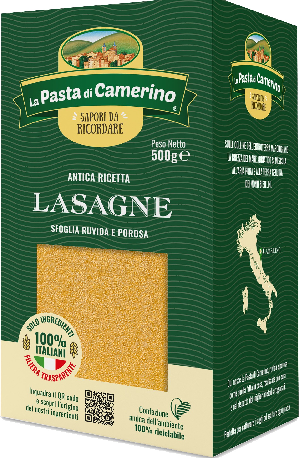 Slika za Testenina lazanje Camerino 500g