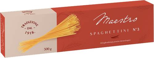 Slika za Testenina Maestro spaghetti no.3 Danubius 500g