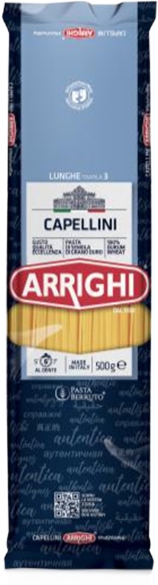 Slika za Testenina capellini no.3 Arrighi 500g