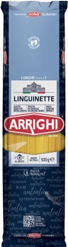 Slika za Testenina linguinette no.7 Arrighi 500g