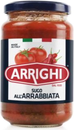 Slika za Sos arrabbiata Arrighi 320ml