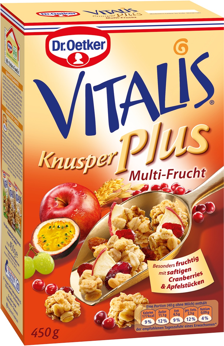 Slika za Musli krispi plus multi voćni Vitalis 450g