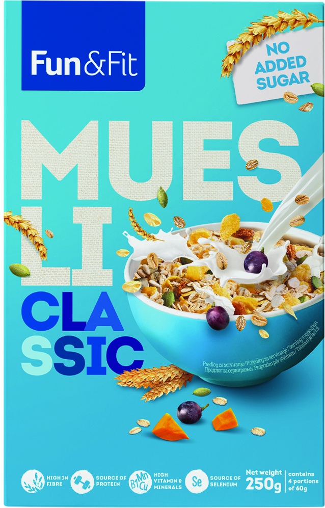 Slika za Musli classic Fun&Fit 250g