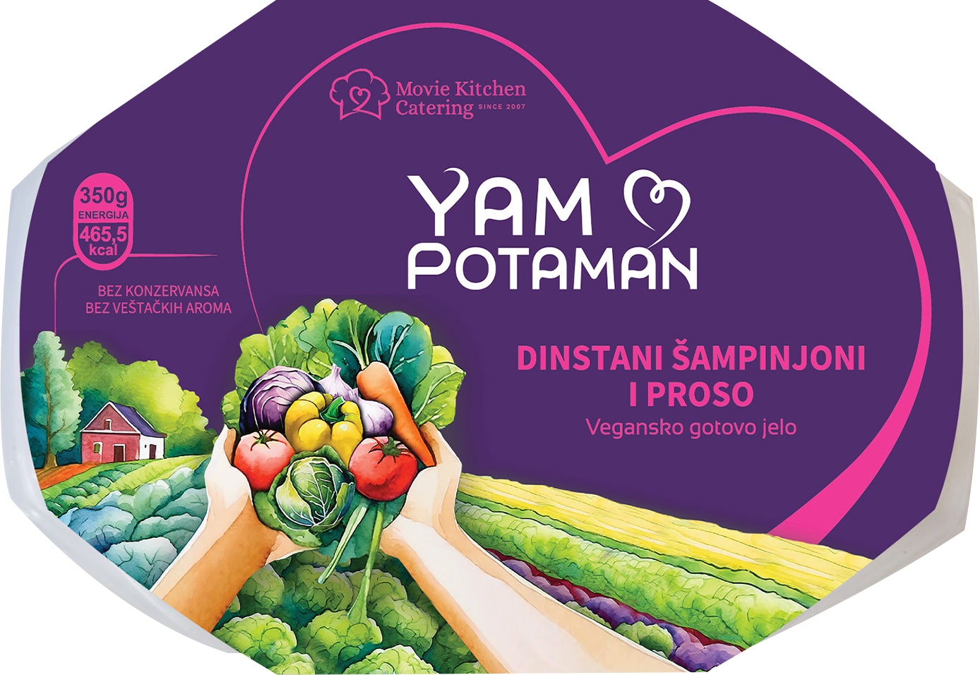 Slika za Dinstani šampinjoni i proso Yam Potaman 350g