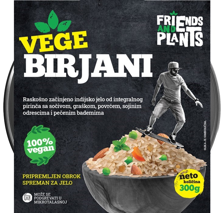 Slika za Gotovo jelo vege birjani Friends&Plants 300g