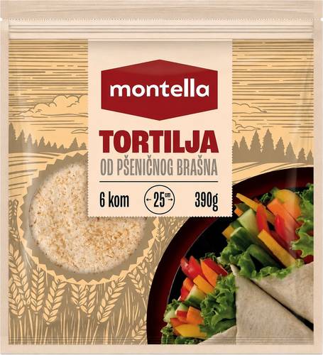 Slika za Tortilja zip Montella 390g