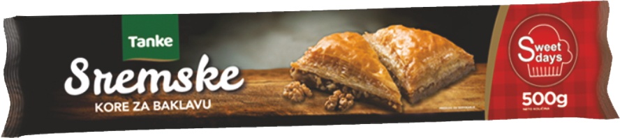 Slika za Kore za baklavu Sremske Sweet days 500g