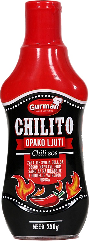 Slika za Sos chilito opako ljuti Gurman 250g