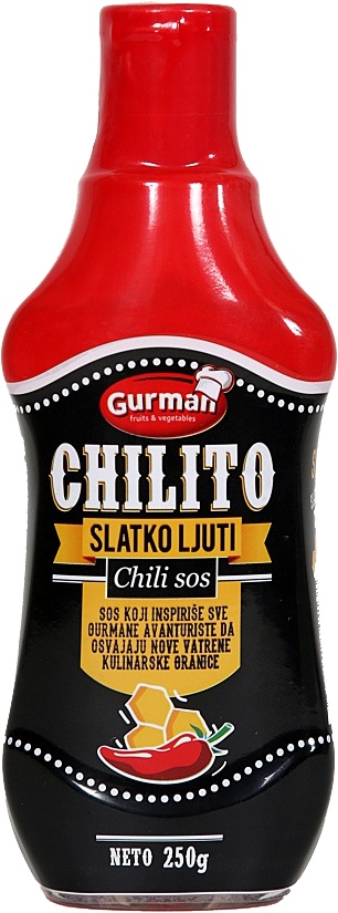 Slika za Sos chilito slatko ljuti Gurman 250g