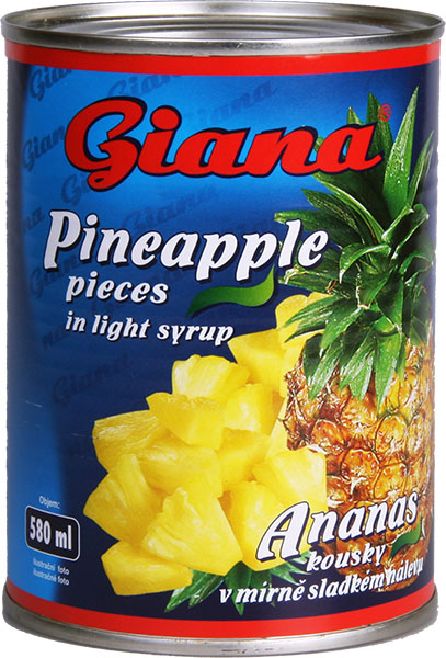 Slika za Ananas u komadu Giana 580ml
