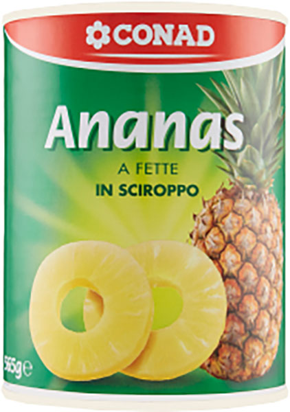 Slika za Ananas kolutovi u sirupu Conad 565g