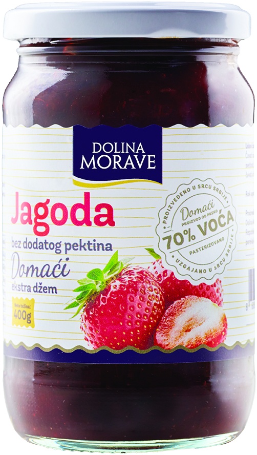 Slika za Džem od jagode premium Dolina Morave 400g