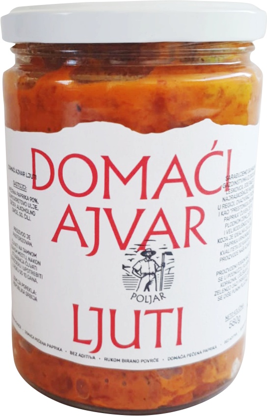 Slika za Ajvar domaći ljuti Poljar 580g