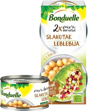 Slika za Leblebije Bonduelle 2x80g