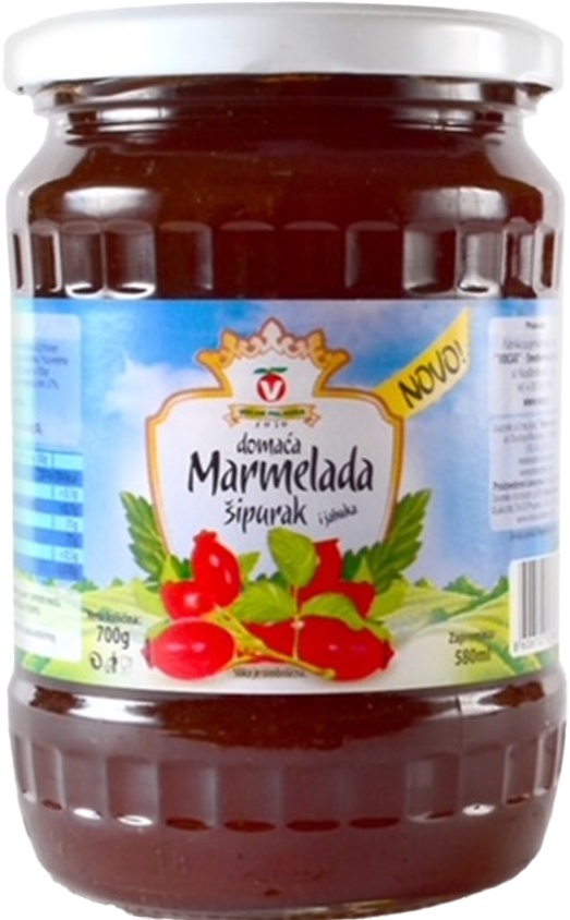 Slika za Marmelada šipurak i jabuka Voćar 700g