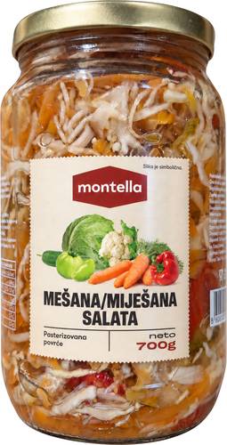 Slika za Salata mešana Montella 700g