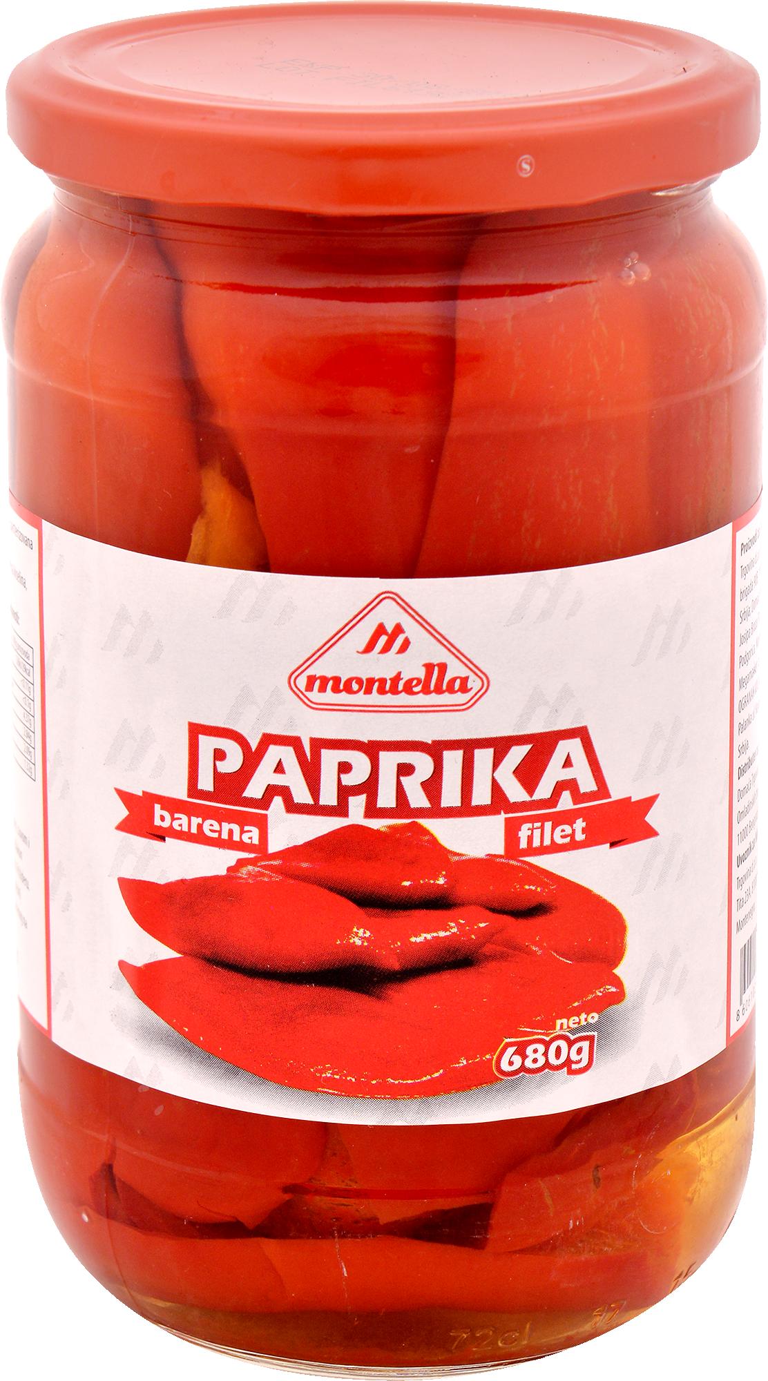 Slika za Paprika barena fileti Montella 680g