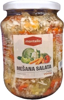 Slika za Salata mešana Montella 700g