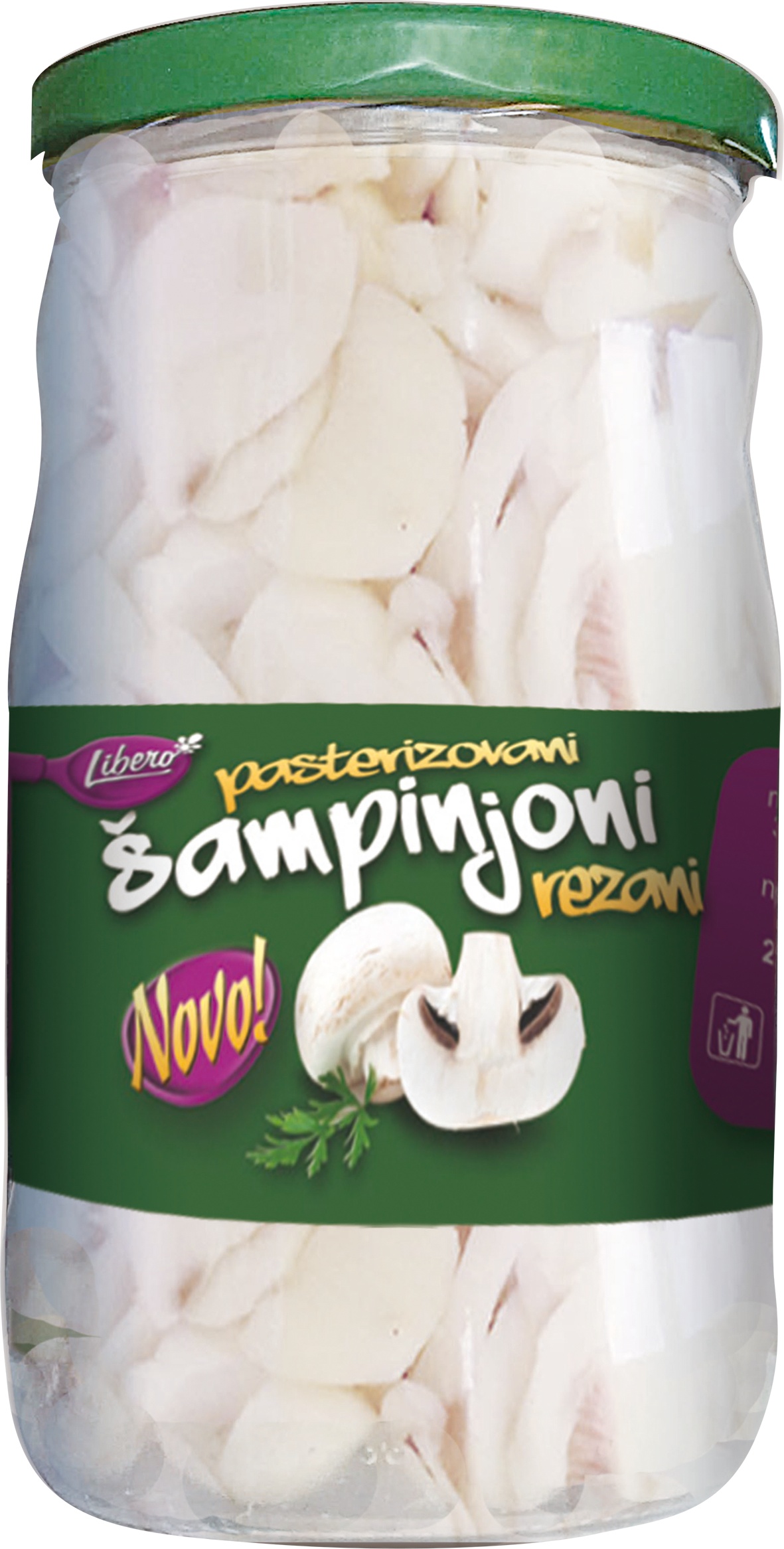 Slika za Šampinjoni rezani Libero 700ml