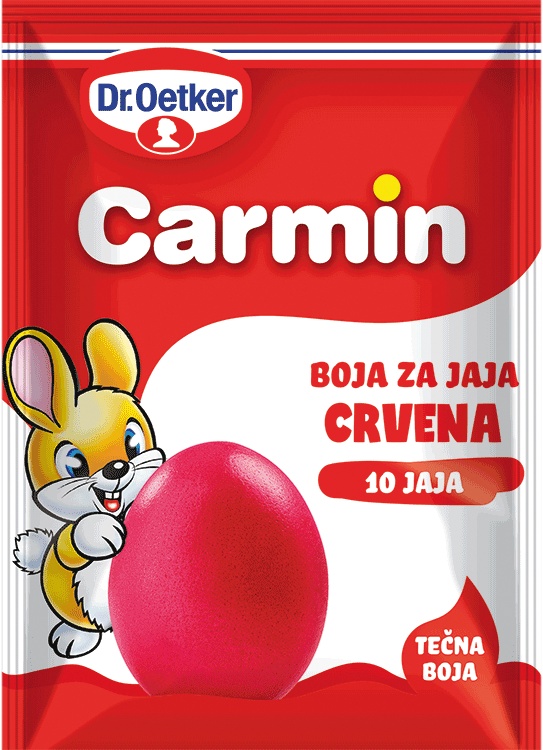 Slika za Boja za jaja crvena Carmin 5g