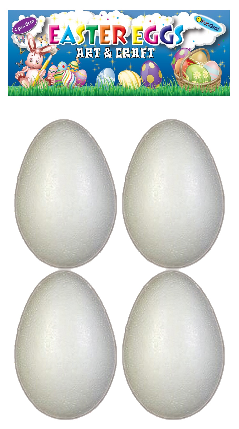 Slika za Dekorativno jaje za oslikavanje 6cm Pangraf 1kom