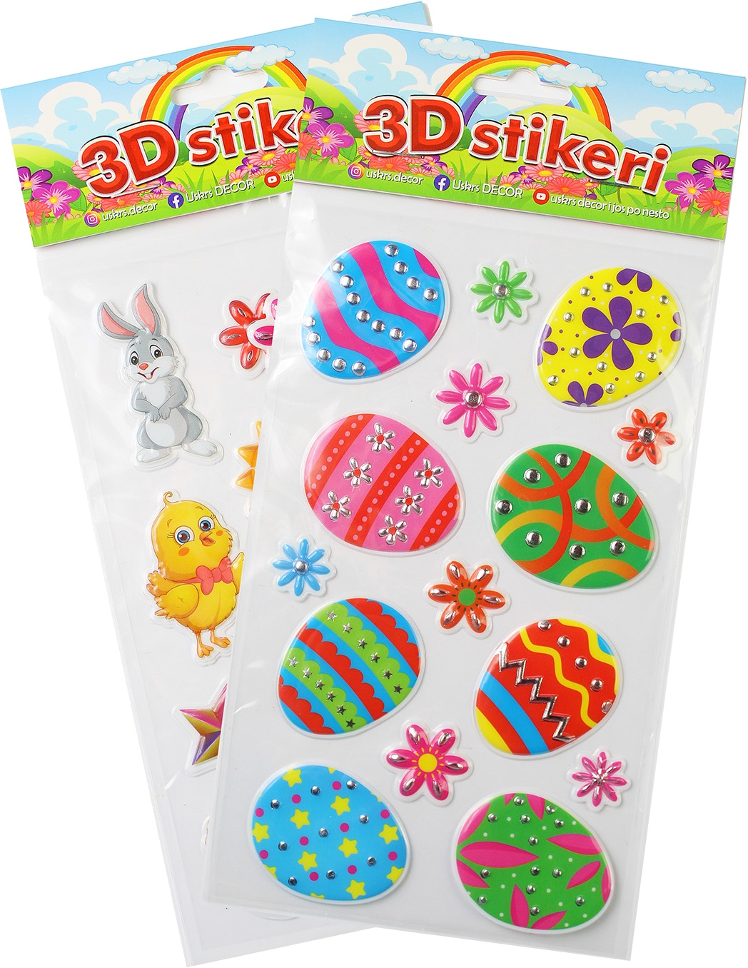 Slika za 3D stikeri za jaja, 1kom