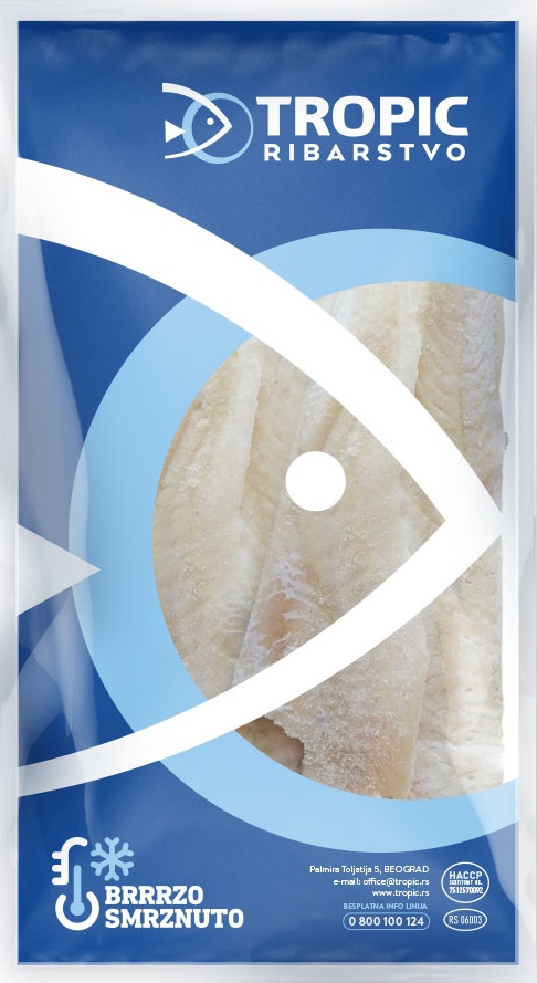 Slika za Oslić filet pakovan Tropic ribarstvo 1kg