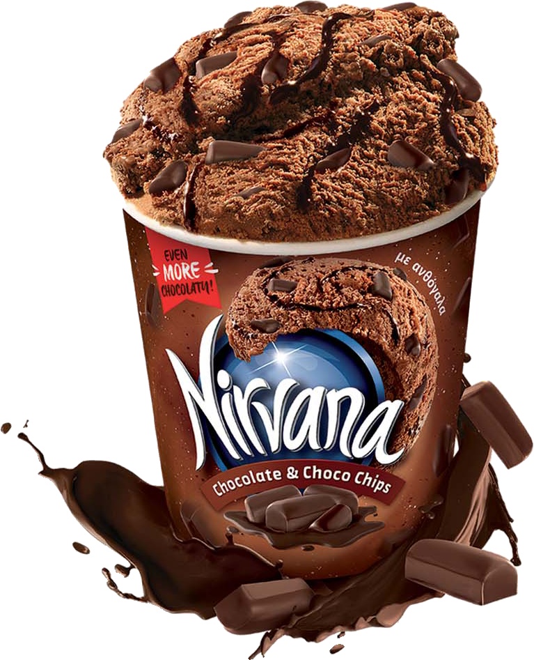 Slika za Sladoled choco&chips Nirvana 365g