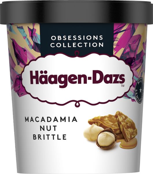 Slika za Sladoled Hageen Dazs macadamia nut brittle 460ml