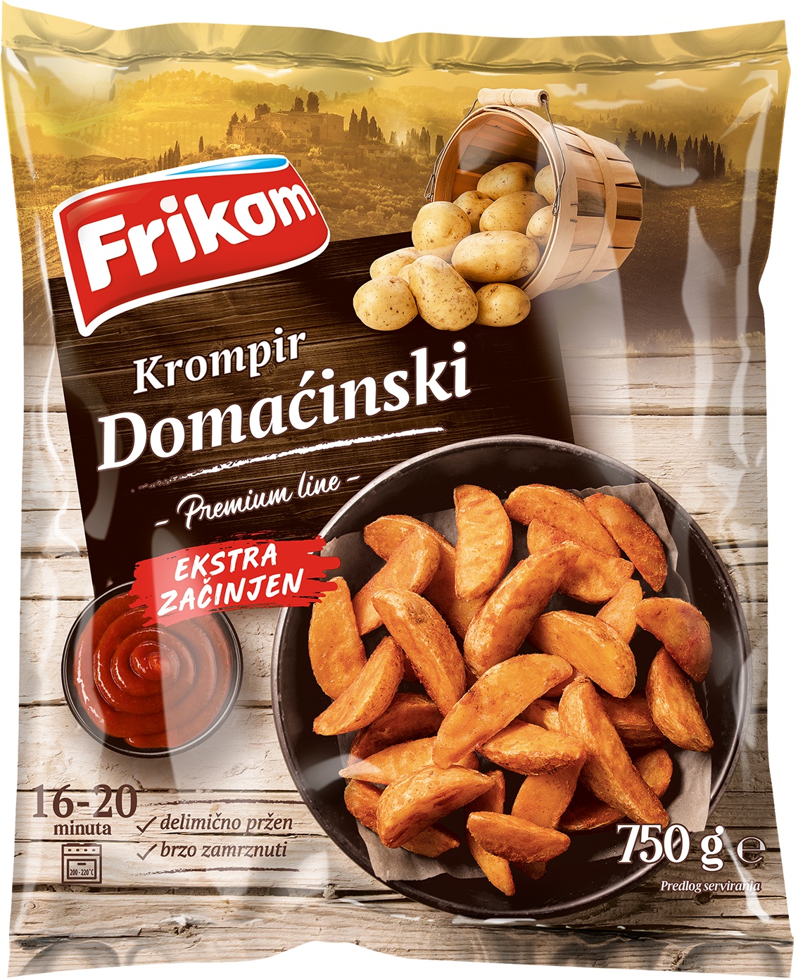 Slika za Krompir domaćinski smrznuti Frikom 750g