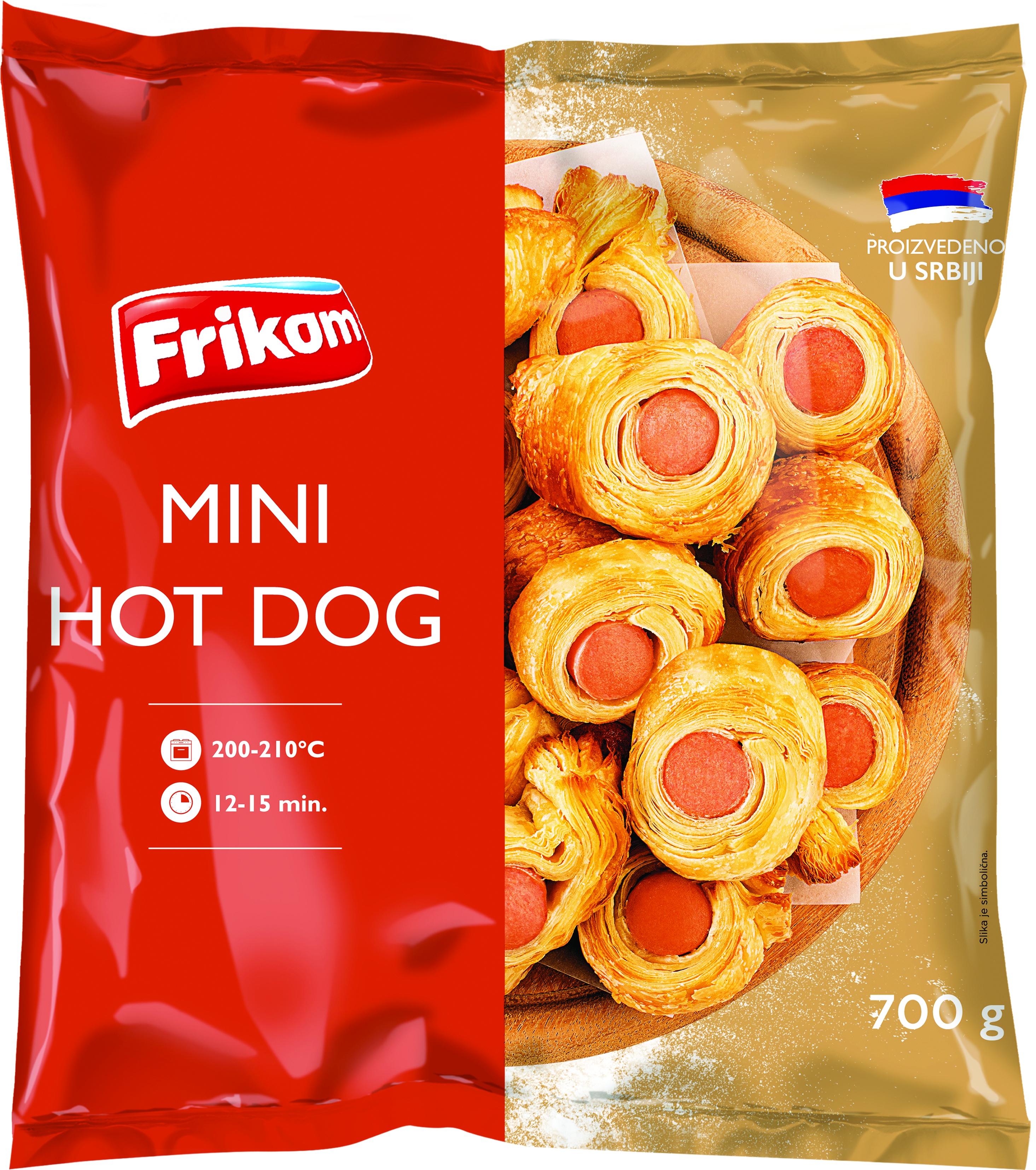 Slika za Hot dog mini Frikom 700g