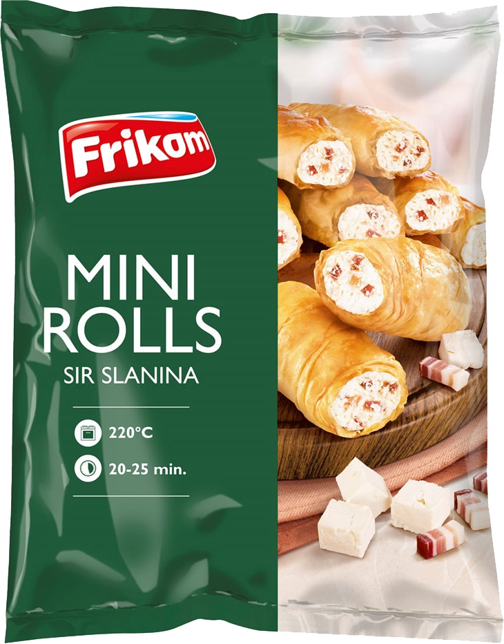 Slika za Mini rolls sir i slanina Frikom 500g