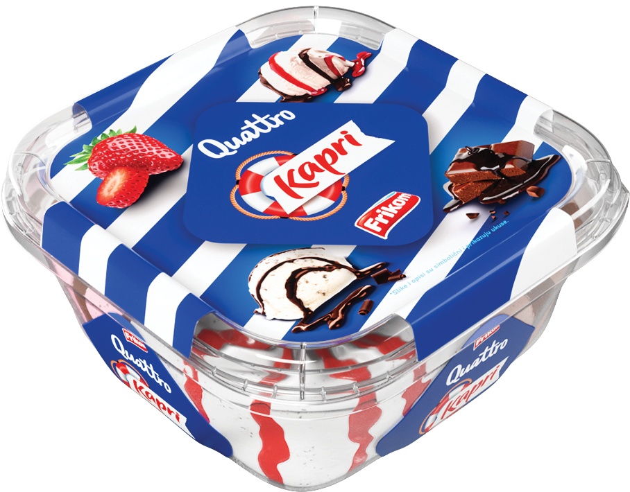 Slika za Sladoled kapri Quattro 1600ml