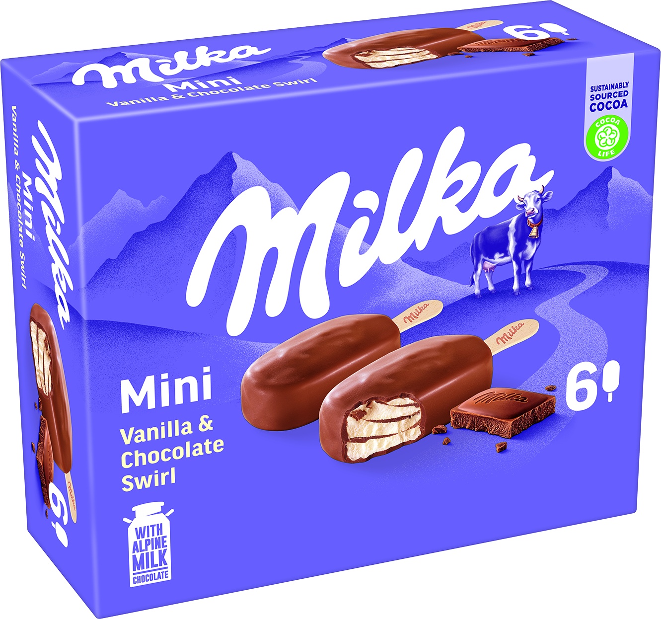 Slika za Sladoled Milka minimultipack 6x50ml