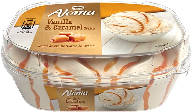 Slika za Sladoled vanila&cream Aloma 900ml