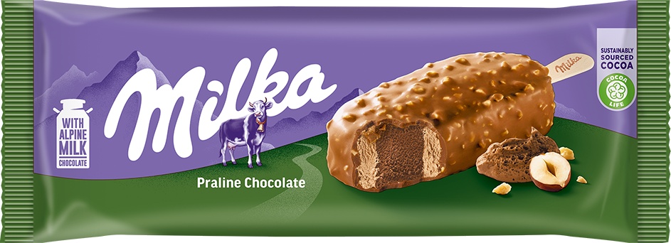 Slika za Sladoled pralines Milka 90ml