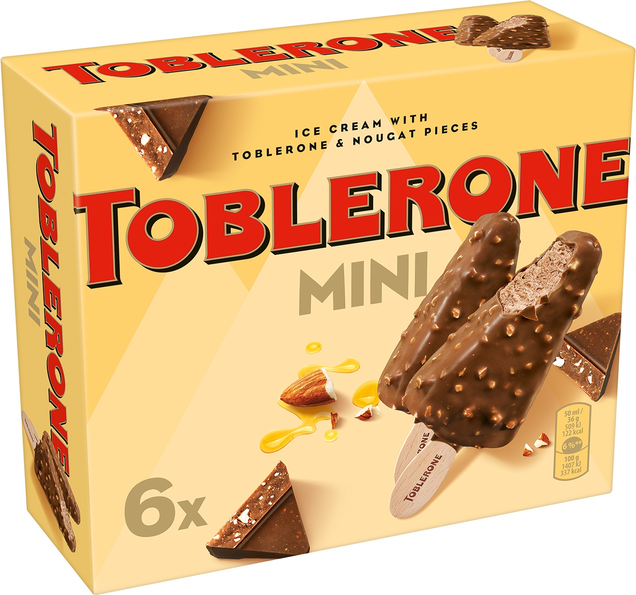 Slika za Sladoled Toblerone minimultipack 6x50ml