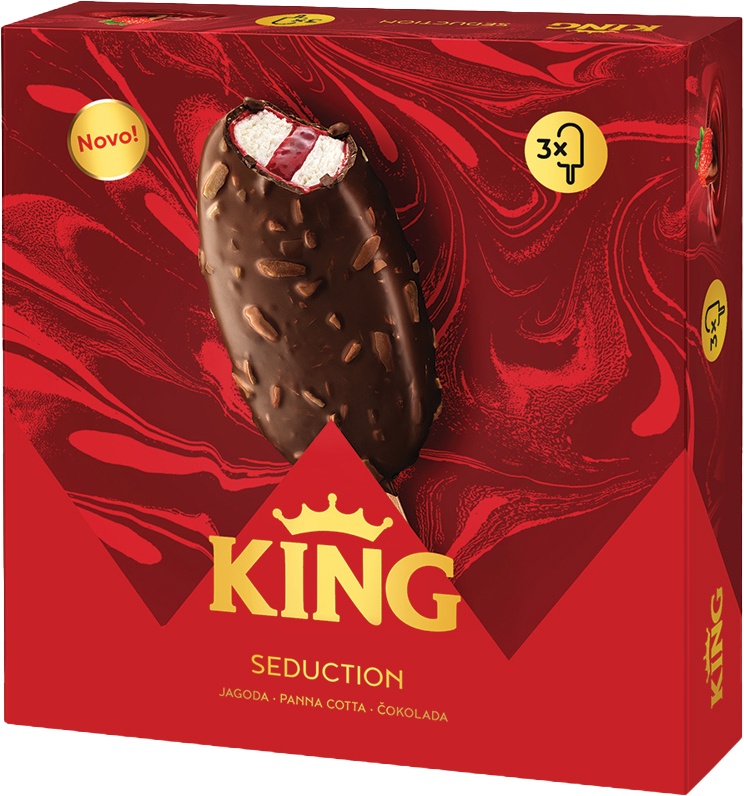 Slika za Sladoled Seduction King Frikom 3x100ml