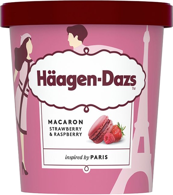 Slika za Sladoled double strawberry&raspberry Haagen Dazs 420ml