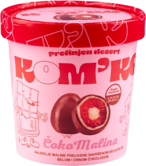 Slika za Smrznuta čoko malina Komko 150g