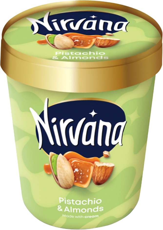Slika za Sladoled pistachio&almonds Nirvana 420ml