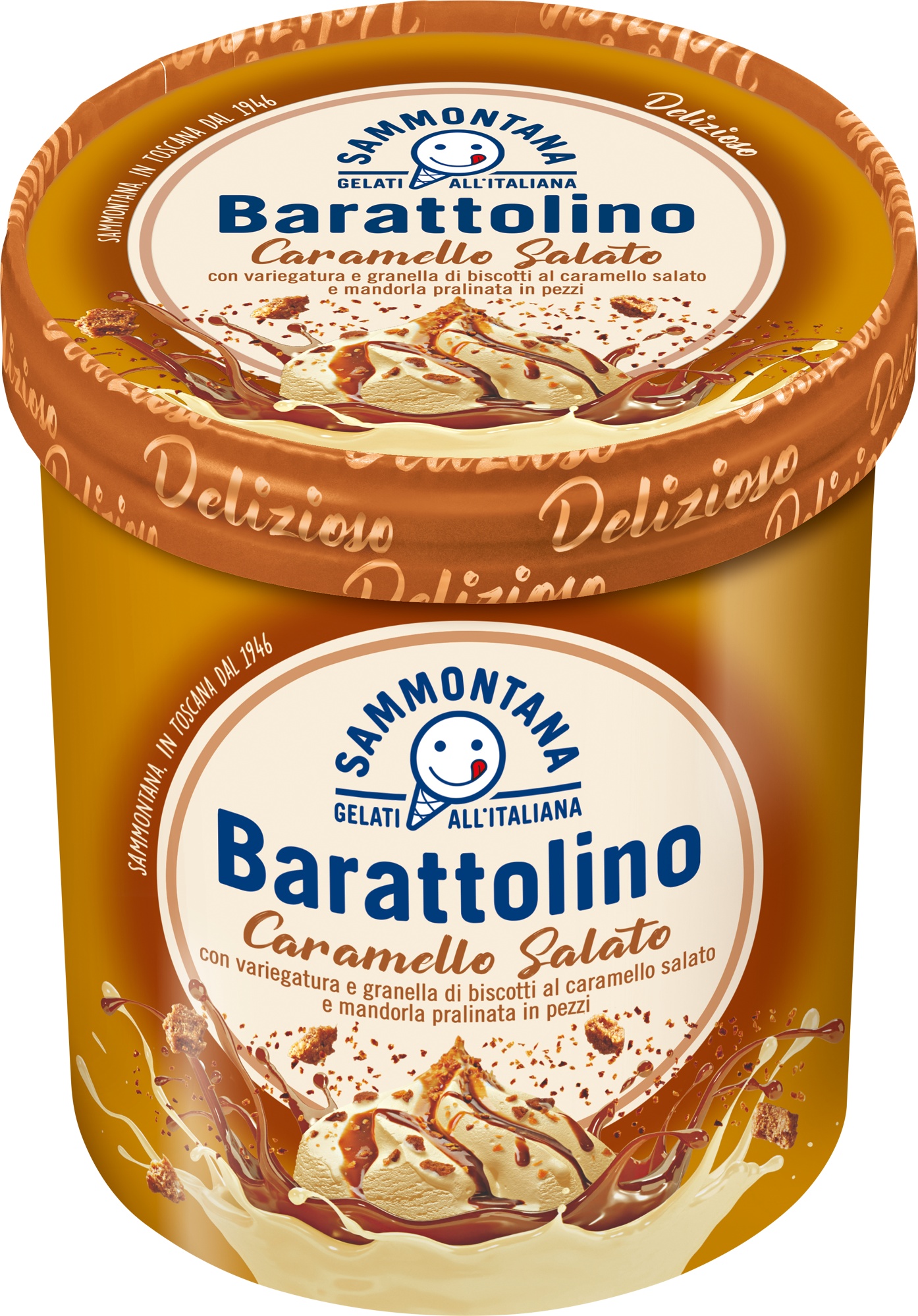 Slika za Sladoled slana karamela Barattolino 500g