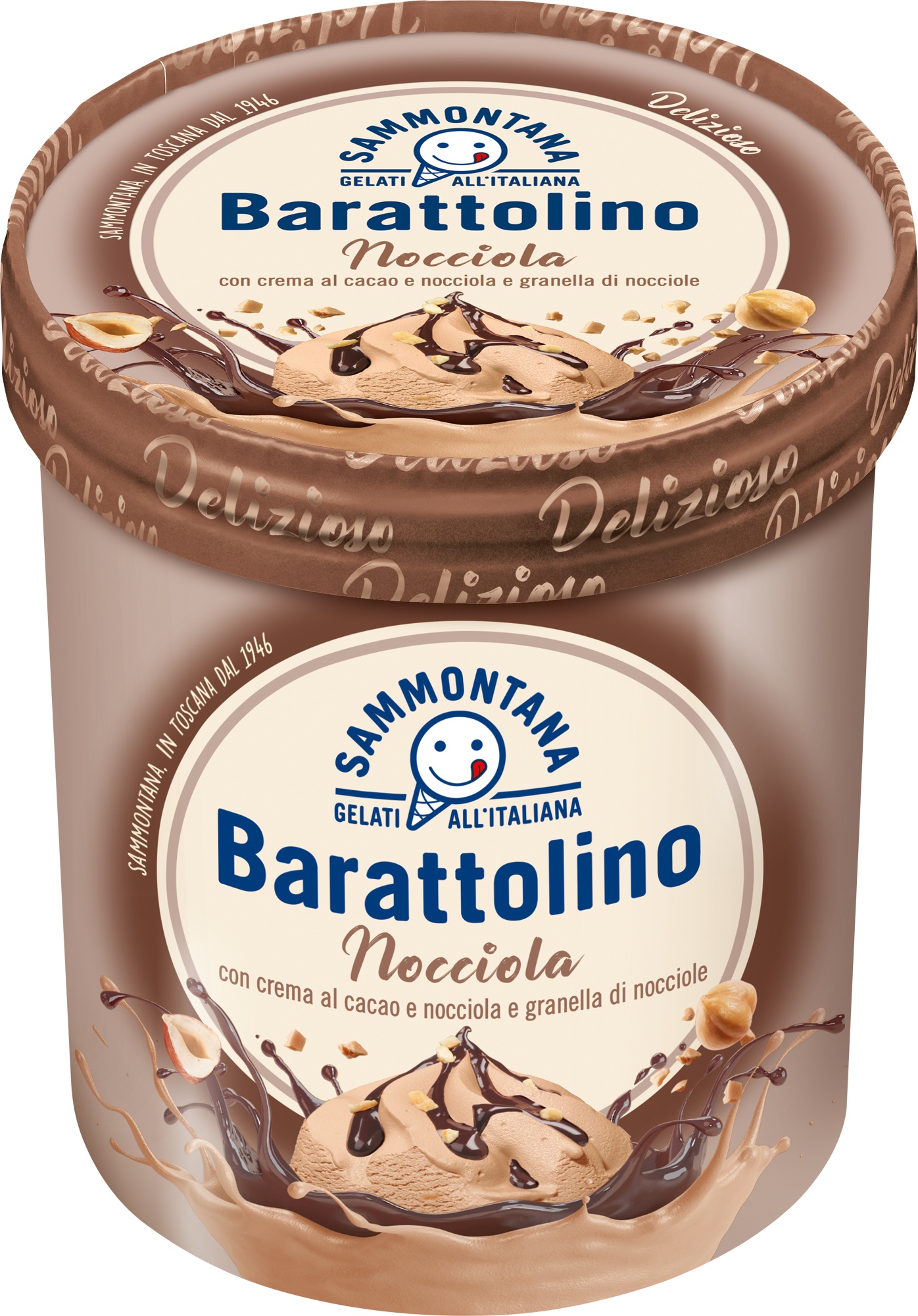 Slika za Sladoled lešnik Barattolino 500g
