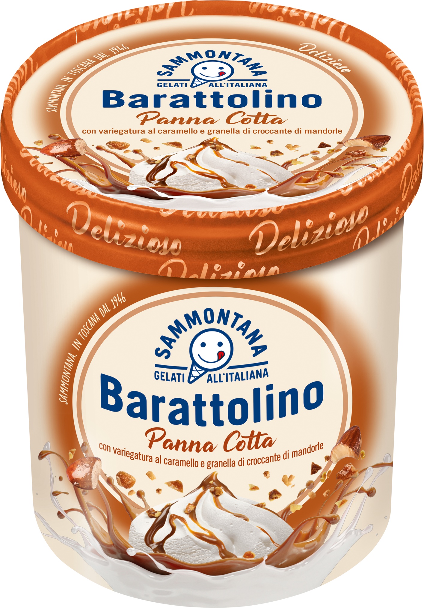Slika za Sladoled panna cotta Barattolino 500g