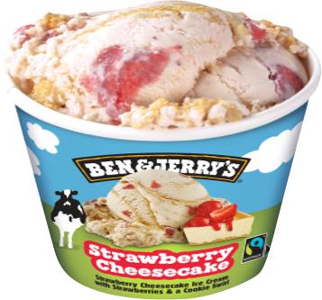 Slika za Sladoled strawberry cheesecake Ben&Jerry 465ml