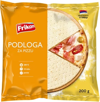 Slika za Podloga za pizzu smrznuta Frikom 200g