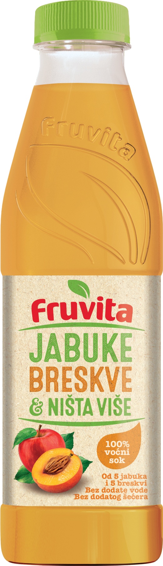 Slika za Sok breskva samo voće&ništa više Fruvita 0.75l