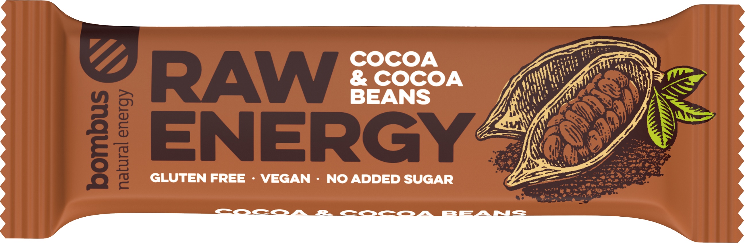 Slika za Mini bar kakao&kakao zrna Raw energy 50g