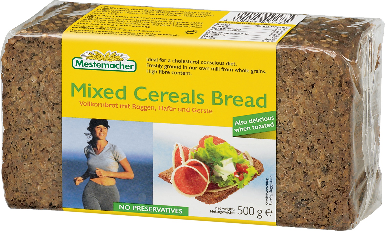 Slika za Hleb od mešanih žitarica Mestemacher 500g