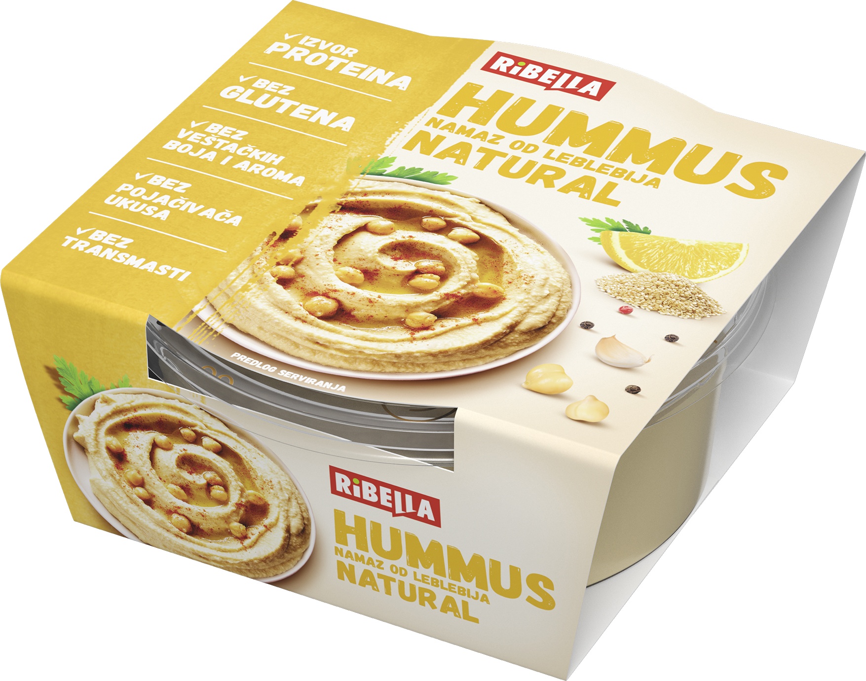 Slika za Hummus natural Ribella 200g